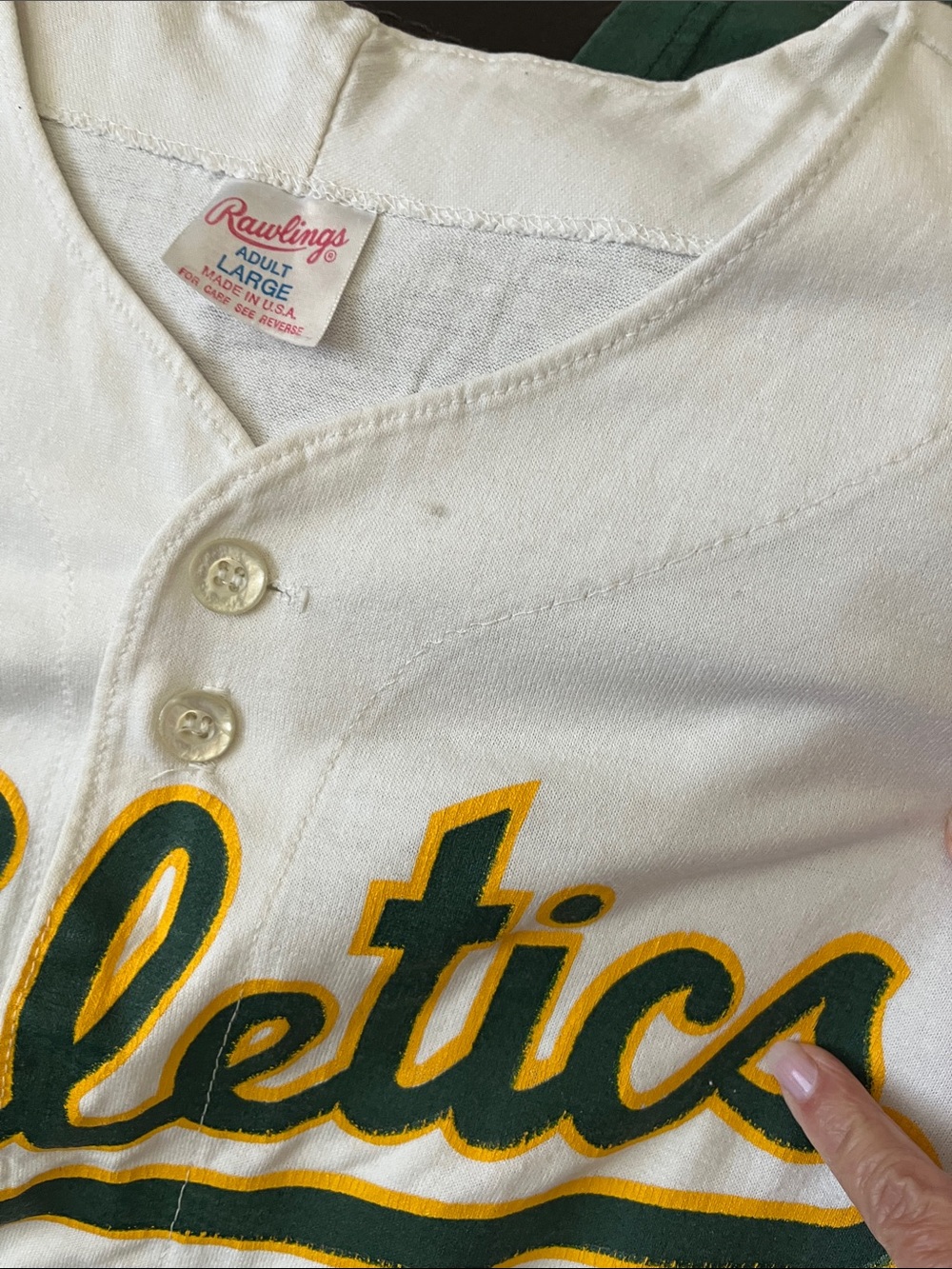 MLB "Athletics" Baseball shirts HUGE lot. - Picture 6 of 7